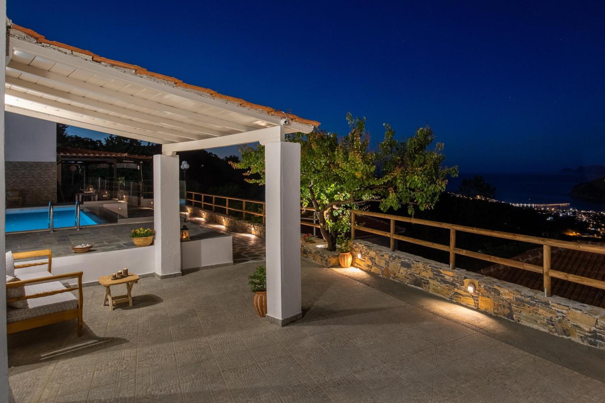 Liagka Villa Skopelos Pokoj fotografie